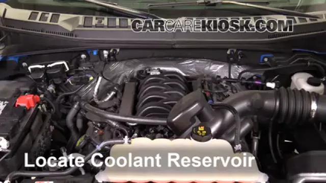 2016 Ford F-150 XLT 5.0L V8 FlexFuel Crew Cab Pickup Antigel (Liquide de Refroidissement) Rincer Antigel